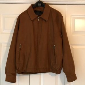 Jos. A Bank microsuede jacket - like new condition